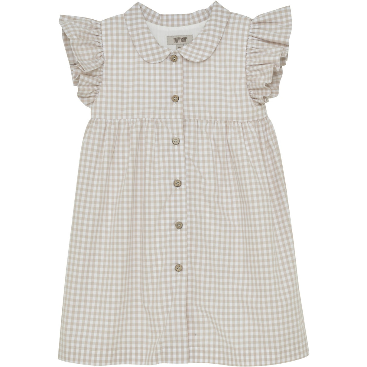 Huttelihut White Pepper Kjole Ss Woven Check