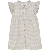 Huttelihut White Pepper Kjole Ss Woven Check