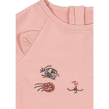 Konges Sløjd Powder Pink Kitty Ls Badedrakt Grs