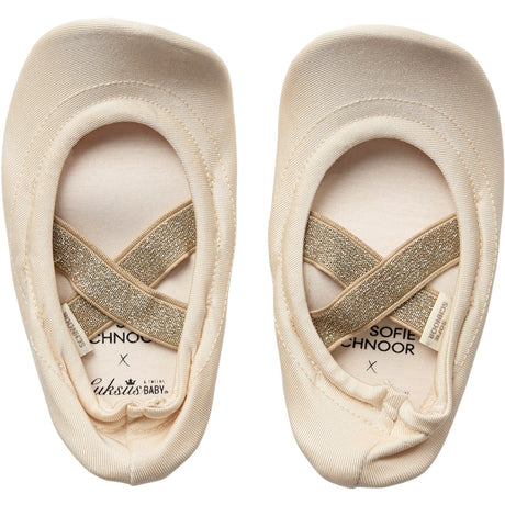 Sofie Schnoor X Luksusbaby Cream White Gym Sko