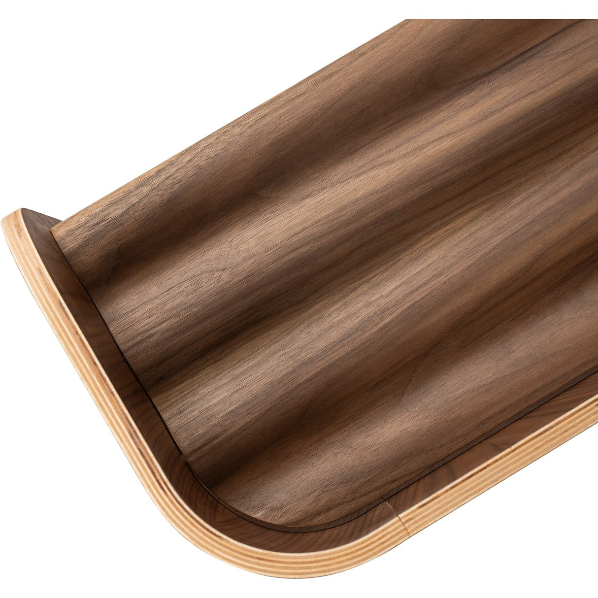 Curve Lab Walnut Small Curvy Bokhylle
