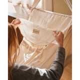 Moonboon Nature Hammock, Cream White Motor Essential Bundle - Baby Hammock