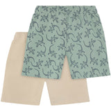 Minymo Lily Pad Sweat Shorts 2-Pakning