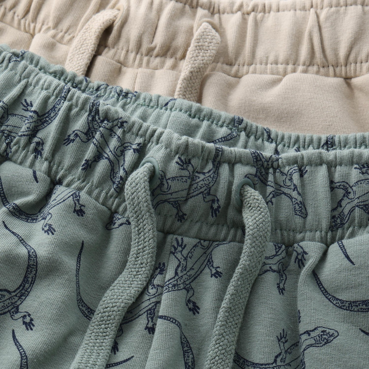Minymo Lily Pad Sweat Shorts 2-Pakning
