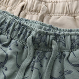 Minymo Lily Pad Sweat Shorts 2-Pakning