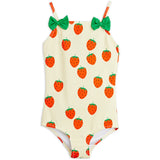 Mini Rodini Off-white Strawberries AOP Bathing Drakt