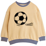 Mini Rodini Beige Football Chenille Collegegenser