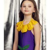 Mini Rodini Purple Flower Halterneck Bathing Drakt