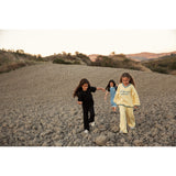 Mini Rodini Yellow To The Moon Emb Sweatpants