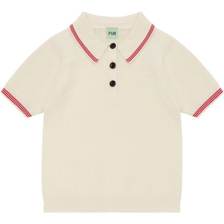 FUB Ecru Pique Polo