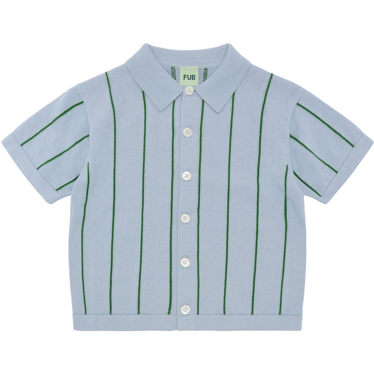 FUB Pale Blue/Pine Skjorte