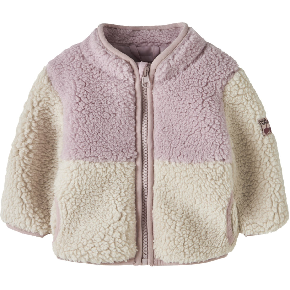 Name It Violet Ice Nbfmacey Teddybjørn Jakke Block