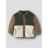 Name It Jungle Green Nbmmacey Teddybjørn Jakke Block