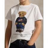 Polo Ralph Lauren White Core Bear Boy T-Shirt