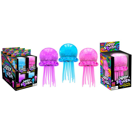 NeeDoh Jelly Squish 3 Asst. CDU