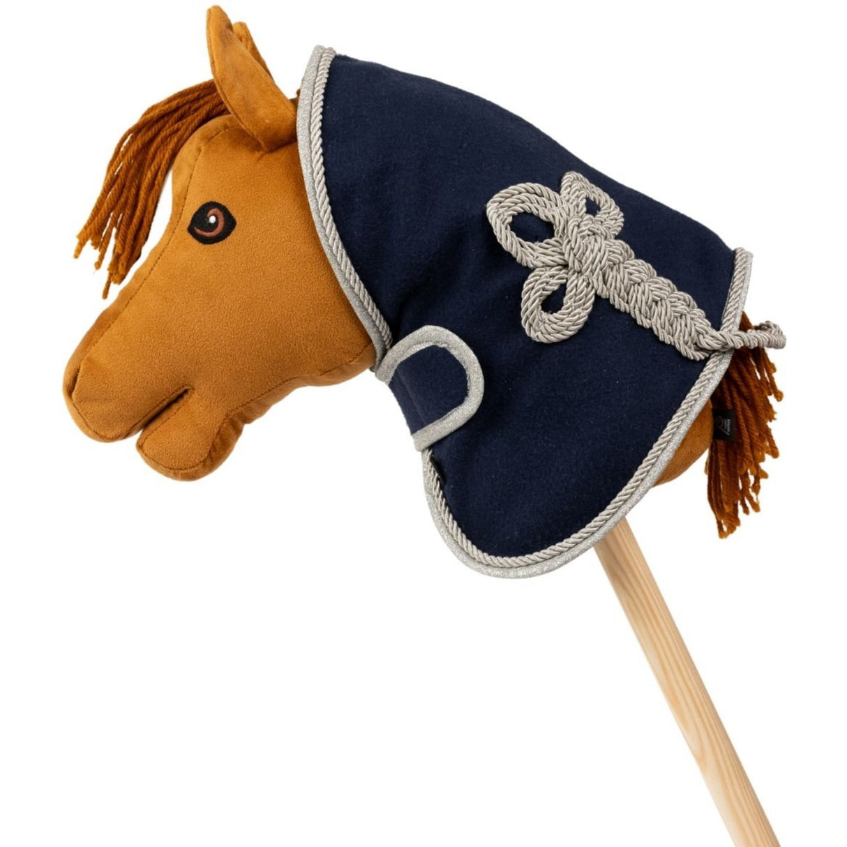 My Hobby Horse Navy Fleece Dækken Til Kæphest