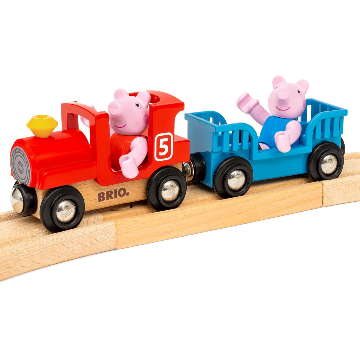BRIO® Peppa Pig Train Set