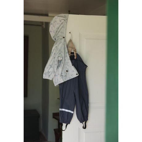 Petit Piao Pearl Blue Boat AOP PPDai Regntøy Sett