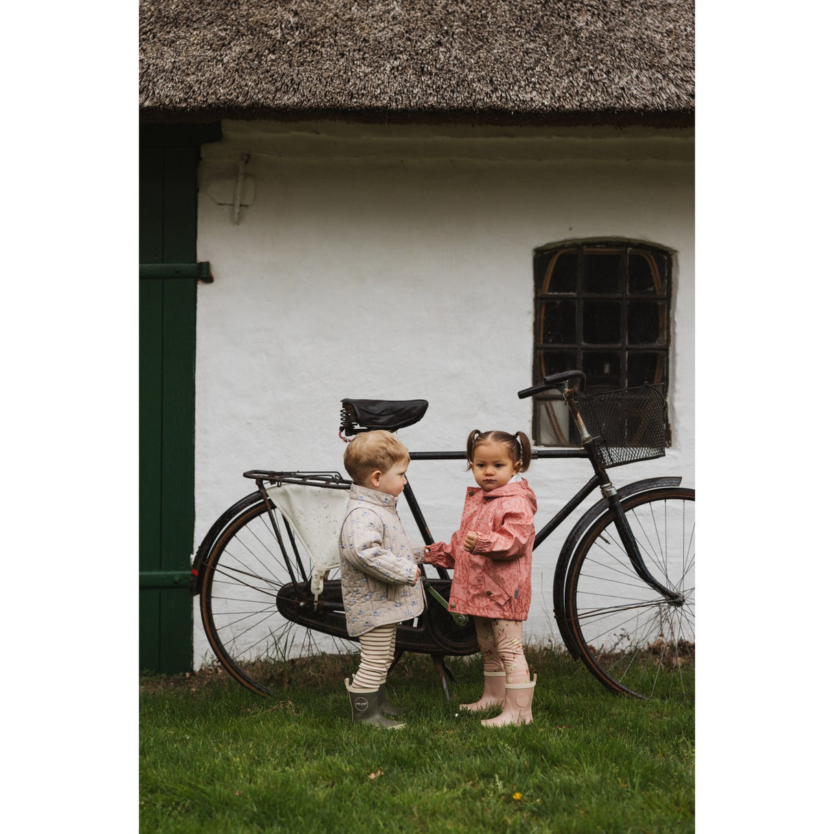 Petit Piao Ginger Snap Striped PPSky Leggings