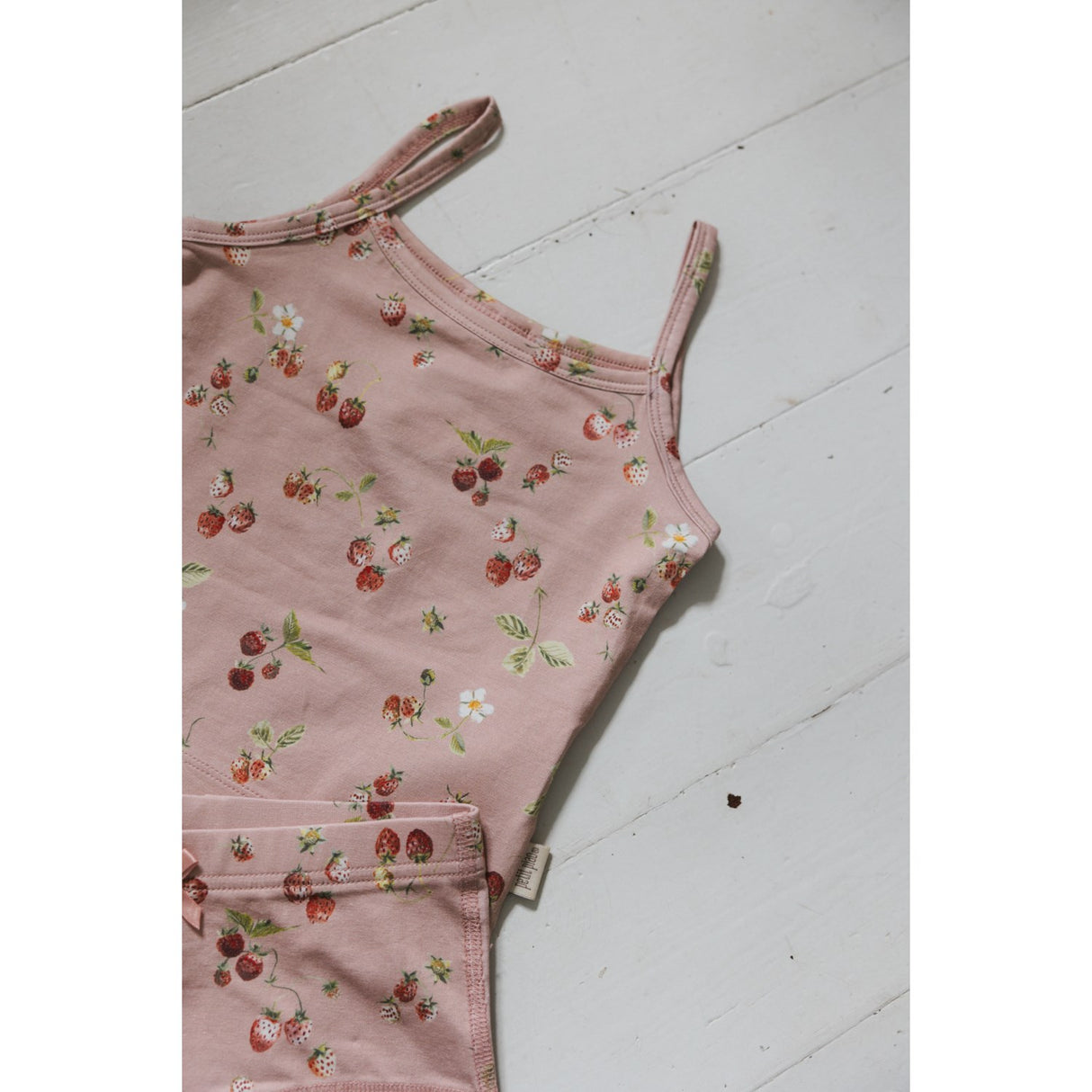 Petit Piao Misty Rose Strawberry AOP PPStar Hipsters 2-pack