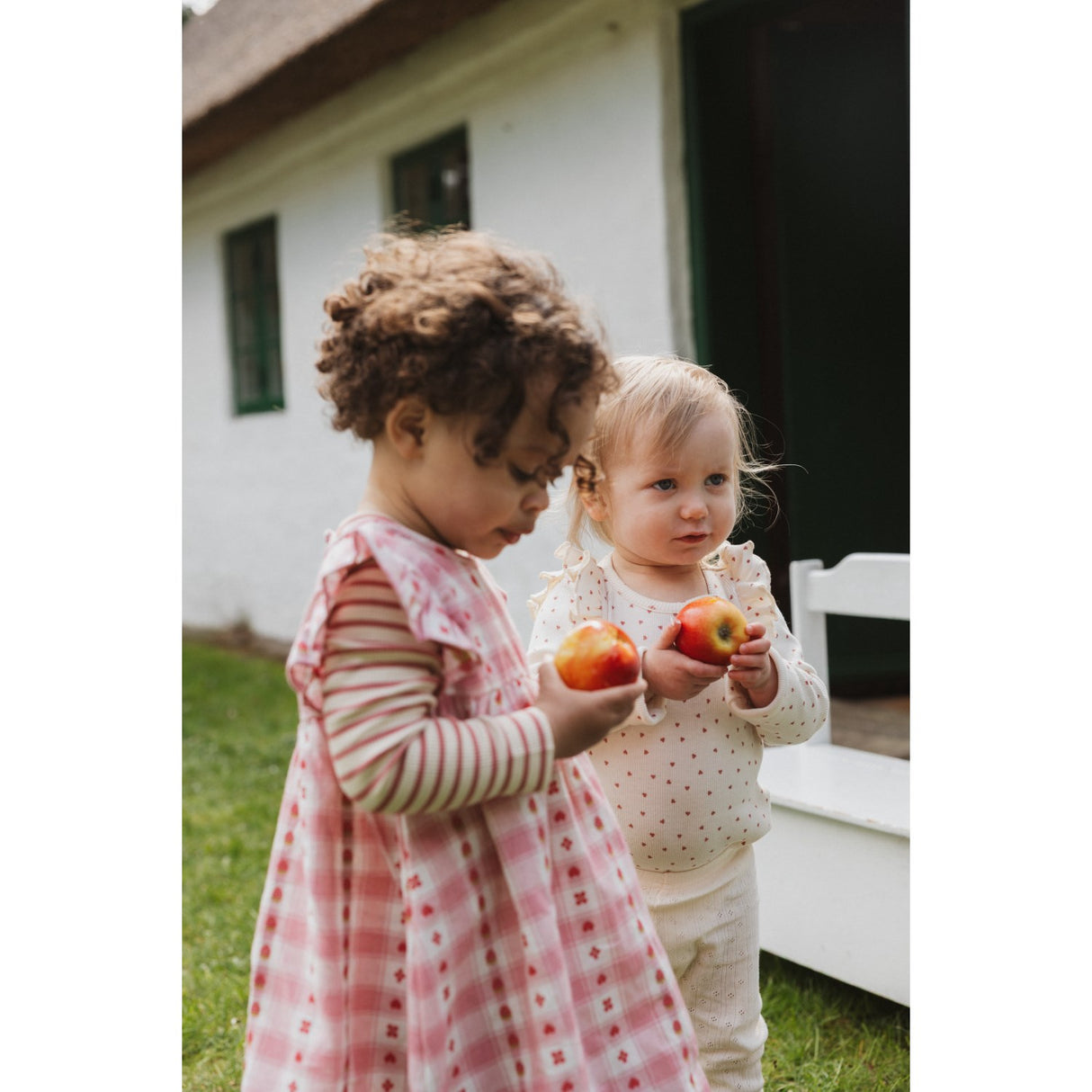 Petit Piao Eggnog Heart AOP PPSonja L_S Body