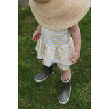 Petit Piao Dusky Citron Striped Ppsun S_L Kjole