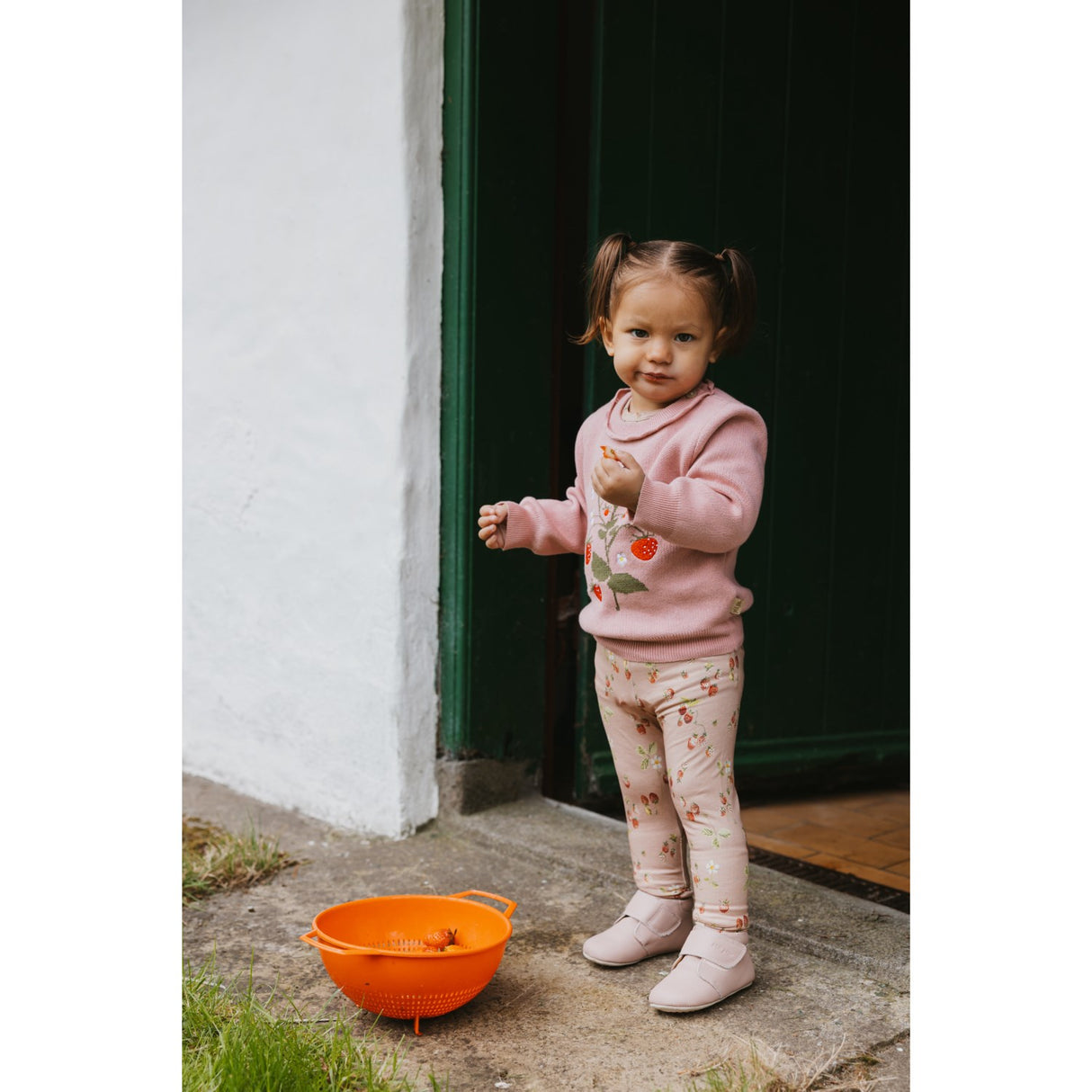 Petit Piao Dusty Rose PPEllen Strikk Pullover