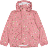 Petit Piao Dusty Rose Strawberry AOP PPDai Regntøy Sett