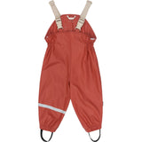 Petit Piao Dusty Rose Strawberry AOP PPDai Regntøy Sett W. Susp.