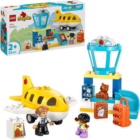 LEGO® DUPLO Town - Første Gang I Lufthavnen 10443