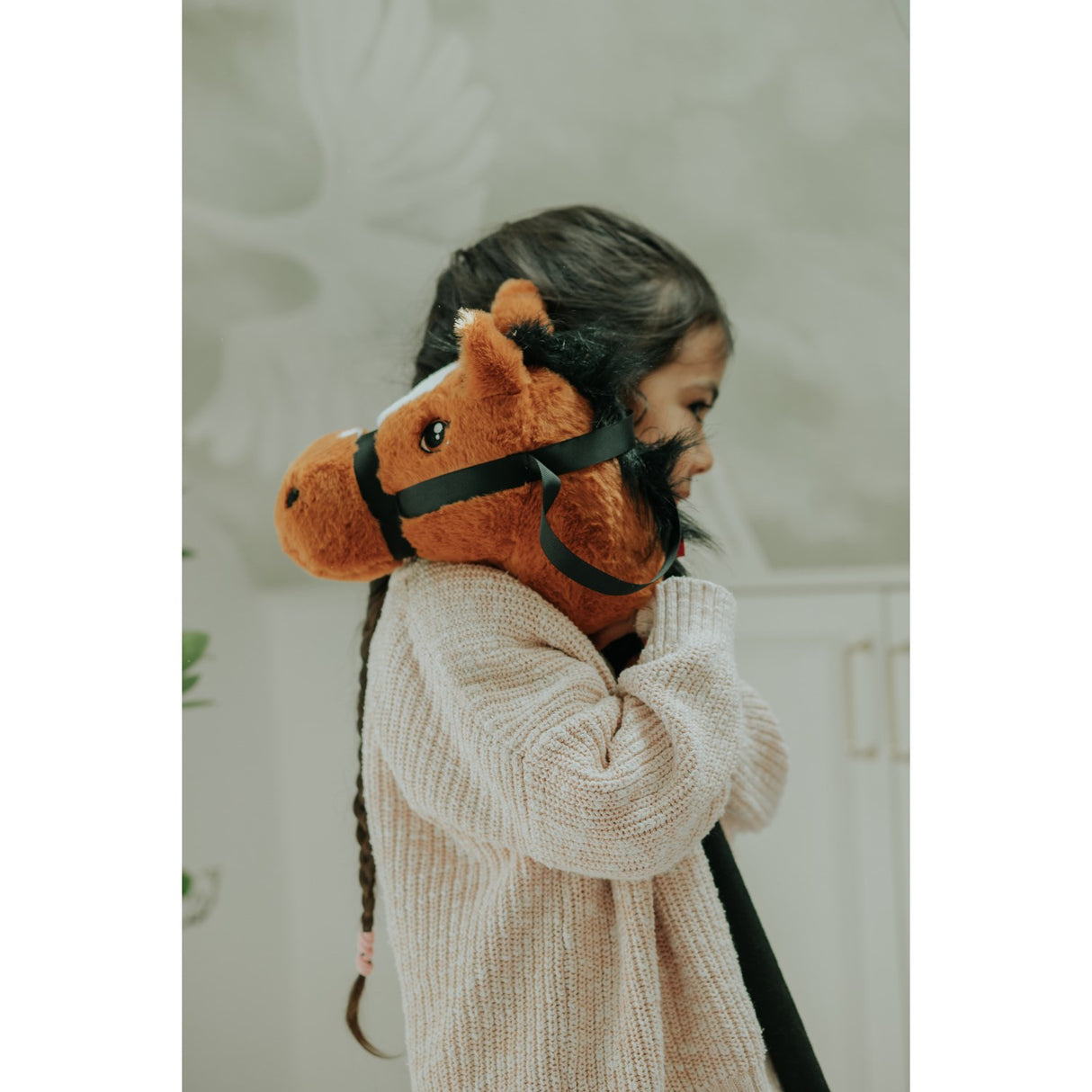 KREA® Kæphest Mørk Brun