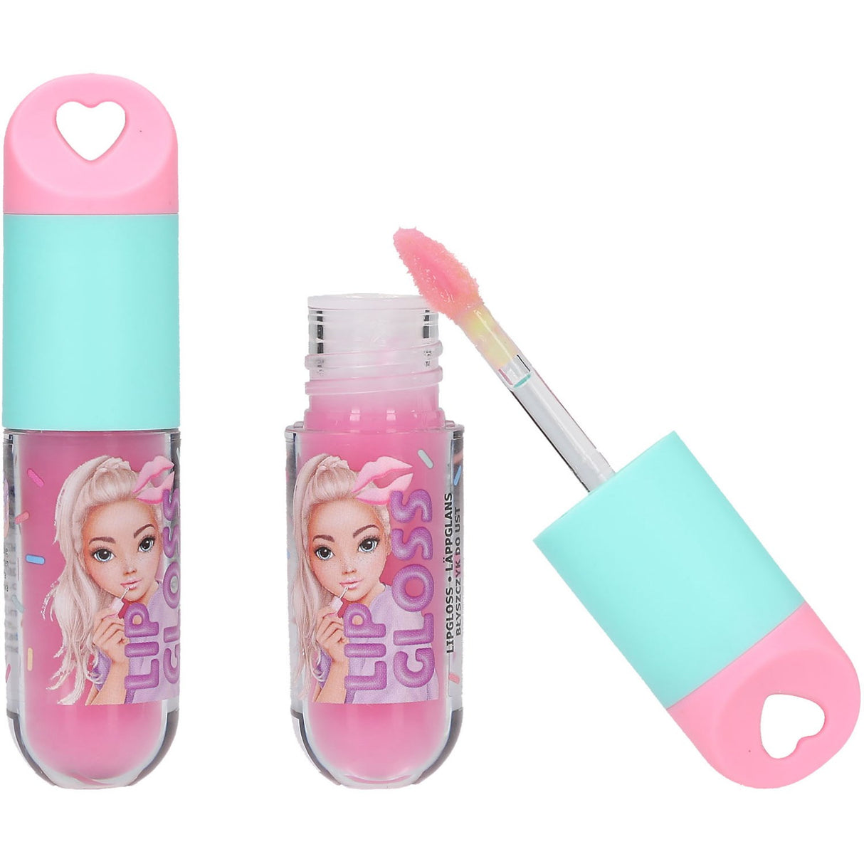 TOPModel Candy Glam Lipgloss Og Perlekæde Sett