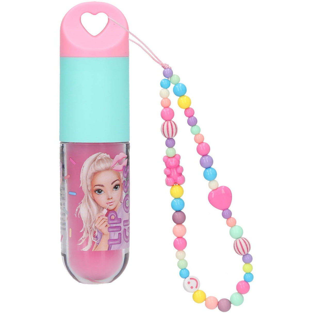 TOPModel Candy Glam Lipgloss Og Perlekæde Sett