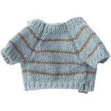 Maileg Hvalpetilbehør , Small, Strikket Sweater - Lys Blå