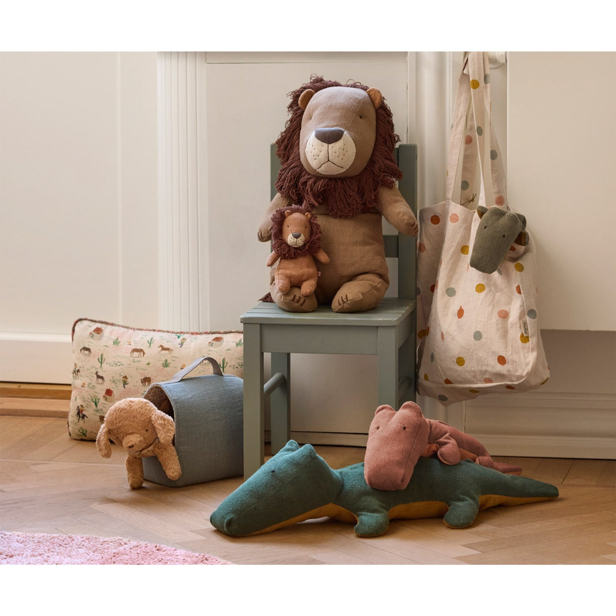 Maileg Hundetaske, Lille, Koral