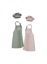 MINI Family Green Apron Set