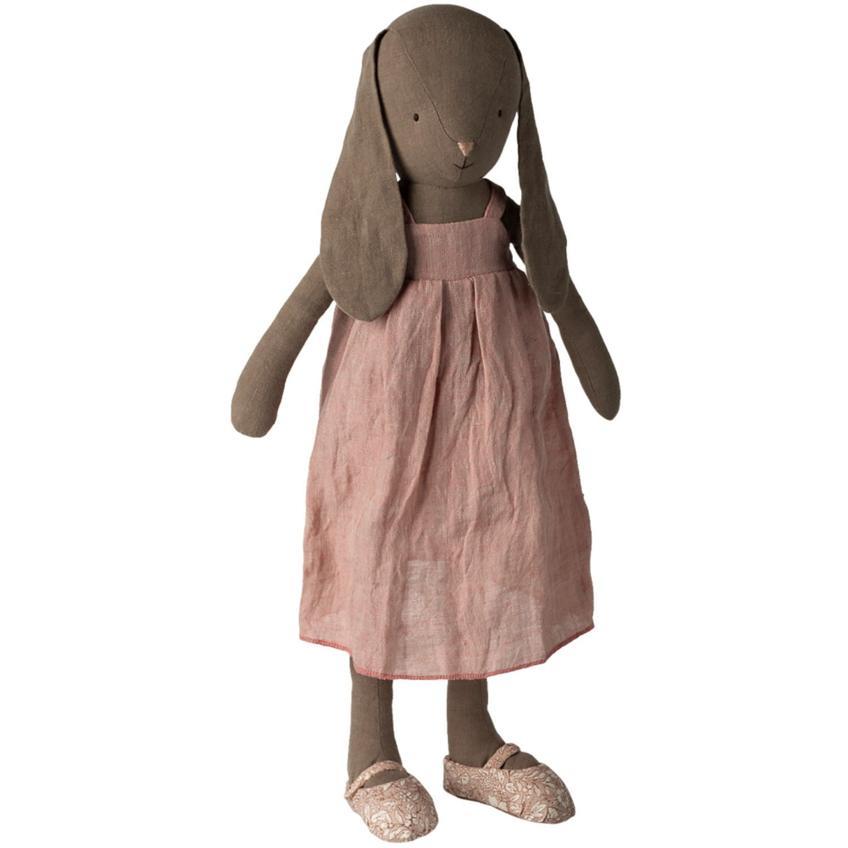 Maileg Kanin, Størrelse 4 - Brun - Kjole Og Sko