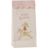 Maileg Papirspose - Happy Birthday - Unicorn, 12 Stk.