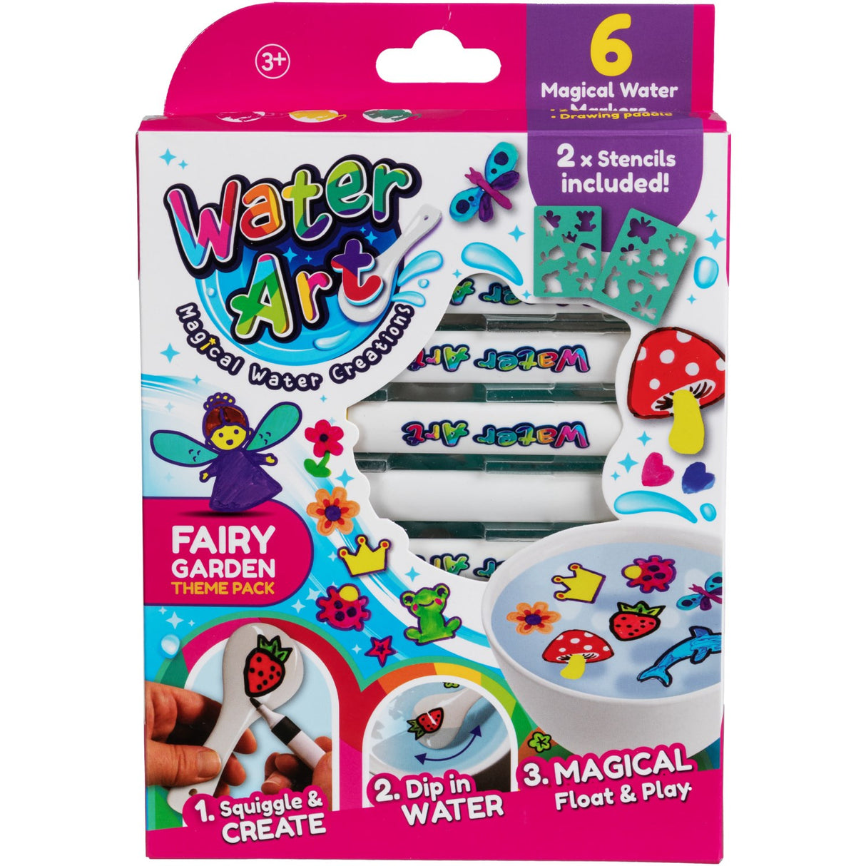 Water Art 6 Markører Fe Tema