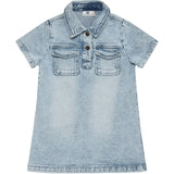 En Fant Light Blue Denim Kjole Denim