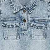 En Fant Light Blue Denim Kjole Denim