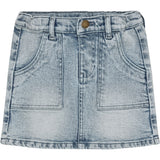 En Fant Light Blue Denim Skjørt Denim
