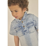 En Fant Light Blue Denim Kjole Denim