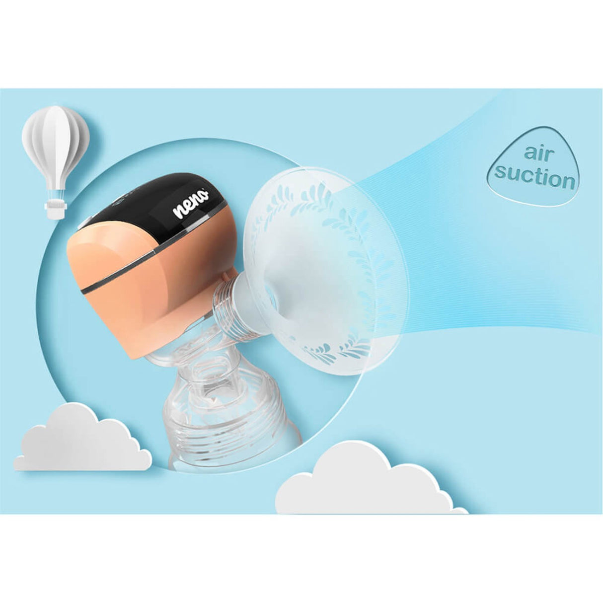 Neno Rosa Brystpumpe Primo Enkelt