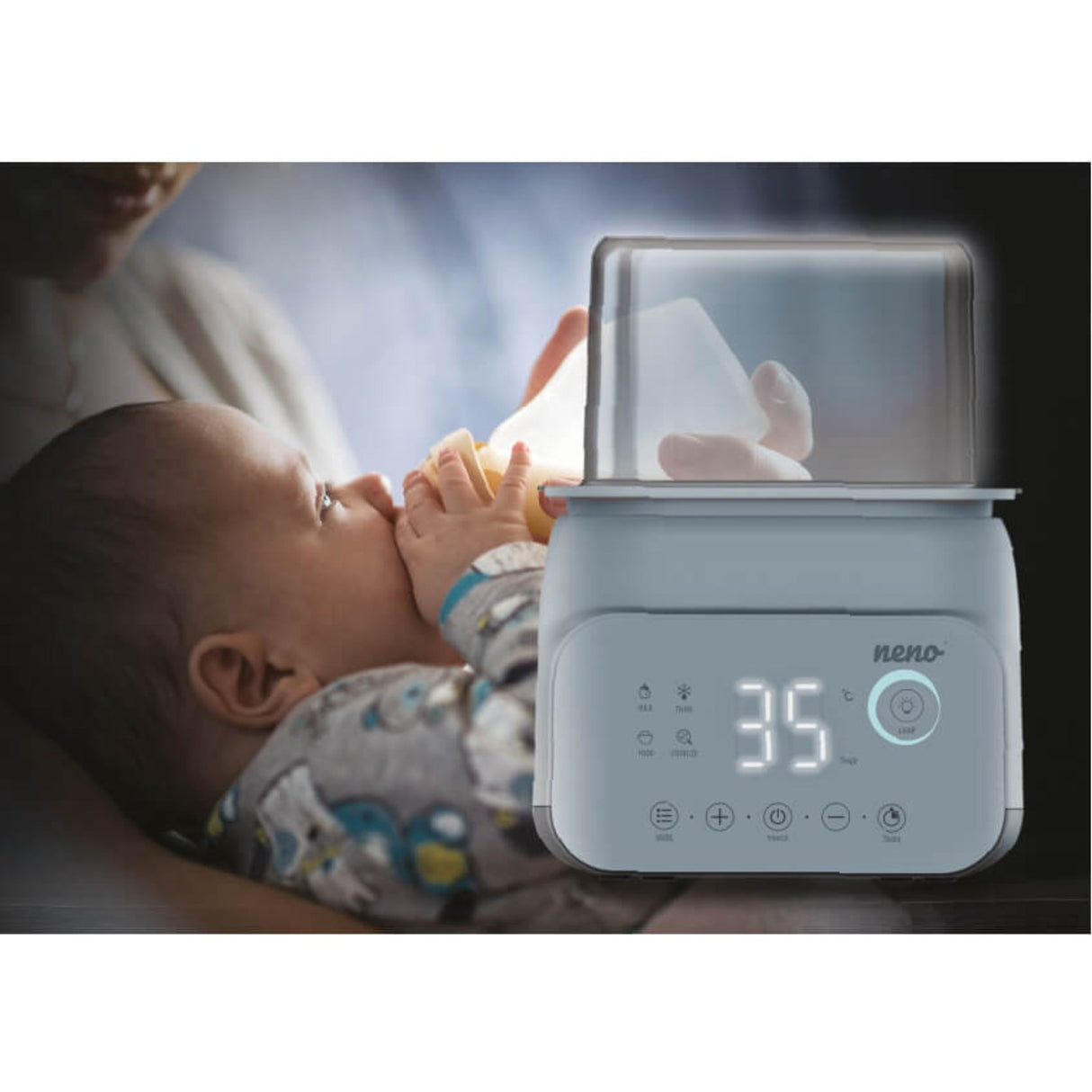 Neno Hvid Sterilisator Og Flaskevarmer Vita