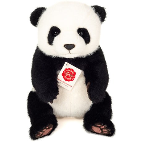 Teddy Hermann sittende panda 28 cm