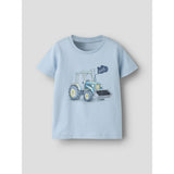 Name It Blue Fog Nmmkalle Ss Nreg Topp