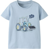 Name It Blue Fog Nmmkalle Ss Nreg Topp