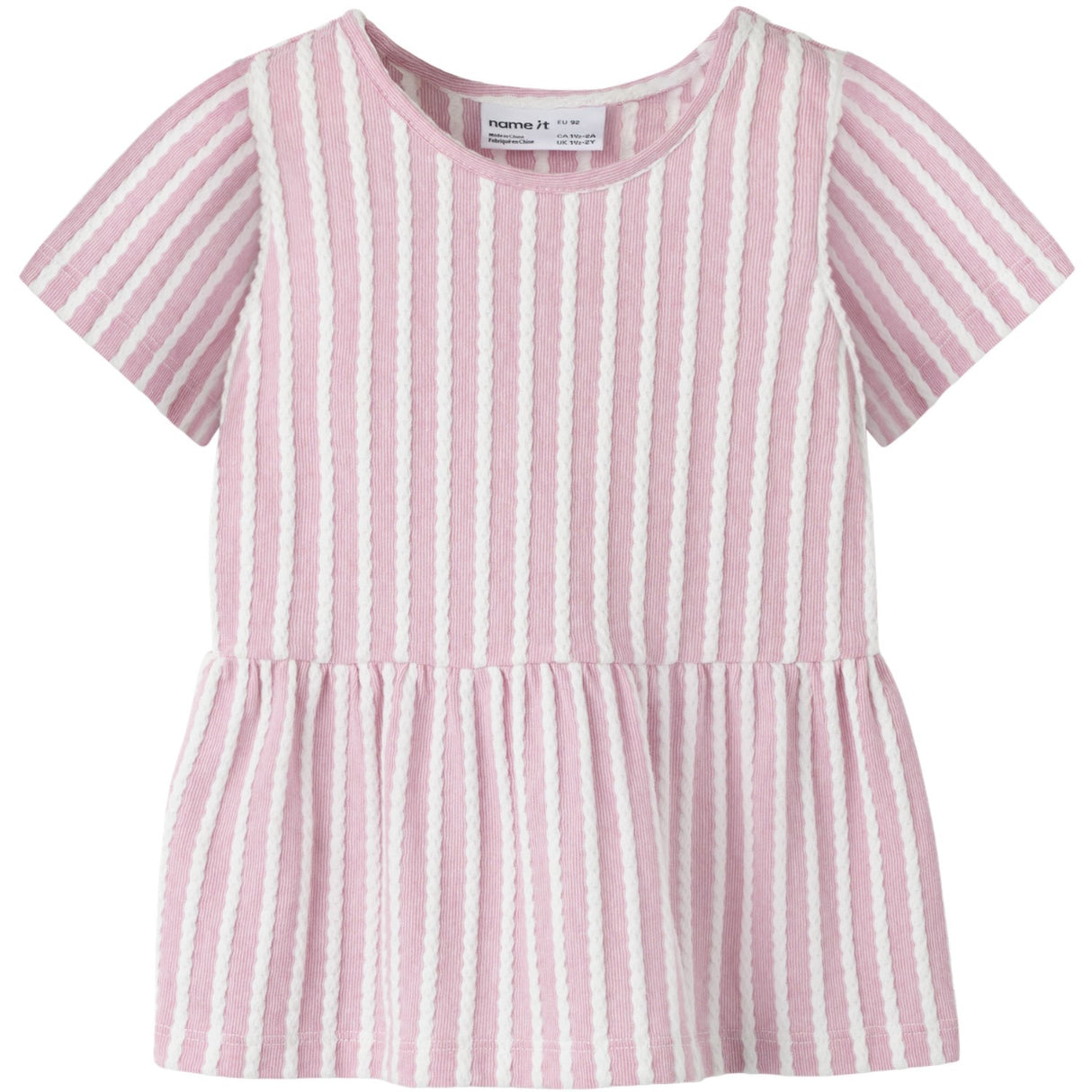 Name It Lilas Nmfkaya Ss Peplum Topp