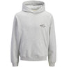 Jack & Jones Junior White Melange Jornorrebro Typo Back Sweat Hette Sn Jnr
